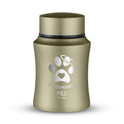 Custom Small Pet Urn for Small Cats - Laser Engraved - Fit up to 10lbs - Powder Coated Stainless Steel Urn