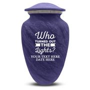 Custom Human Urns - Soft Whisper Collection - Just Funny Design - Distressed Finish - 200 Cubic Inch