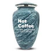Custom Human Urns - Soft Whisper Collection - Just Funny Design - Distressed Finish - 200 Cubic Inch