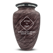 Custom Human Urns - Soft Whisper Collection - Funny Office Design - Distressed Finish - 200 Cubic Inch