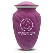 Custom Human Urns - Soft Whisper Collection - Funny Office Design - Distressed Finish - 200 Cubic Inch