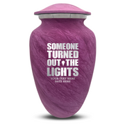 Custom Human Urns - Soft Whisper Collection - Simple Humor Design - Distressed Finish - 200 Cubic Inch