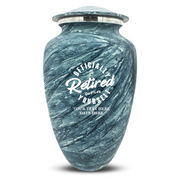 Custom Human Urns - Soft Whisper Collection - Funny Office Design - Distressed Finish - 200 Cubic Inch