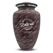 Custom Human Urns - Soft Whisper Collection - Funny Office Design - Distressed Finish - 200 Cubic Inch