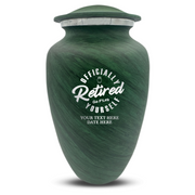 Custom Human Urns - Soft Whisper Collection - Funny Office Design - Distressed Finish - 200 Cubic Inch