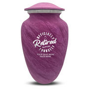 Custom Human Urns - Soft Whisper Collection - Funny Office Design - Distressed Finish - 200 Cubic Inch