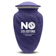 Custom Human Urns - Soft Whisper Collection - Funny Office Design - Distressed Finish - 200 Cubic Inch