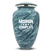 Custom Human Urns - Soft Whisper Collection - Funny Gaming Design - Distressed Finish - 200 Cubic Inch