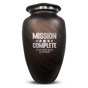 Custom Human Urns - Soft Whisper Collection - Funny Gaming Design - Distressed Finish - 200 Cubic Inch