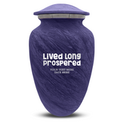 Custom Human Urns - Soft Whisper Collection - Funny TV Design - Distressed Finish - 200 Cubic Inch