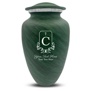 Custom Human Urns - Soft Whisper Collection - Headstone Shape Design - Distressed Finish - 200 Cubic Inch