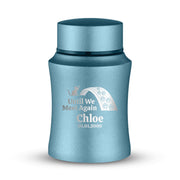 Custom Small Pet Urn for Small Cats - Laser Engraved - Fit up to 10lbs - Powder Coated Stainless Steel Urn
