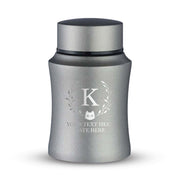 Custom Small Pet Urn for Small Cats - Laser Engraved - Fit up to 10lbs - Powder Coated Stainless Steel Urn