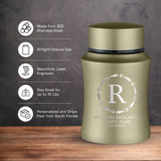 Custom Small Pet Urn for Rabbits - Laser Engraved - Fit up to 10lbs - Powder Coated Stainless Steel Urn