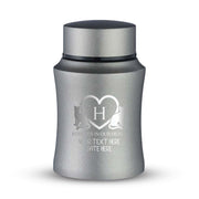Custom Small Pet Urn for Small Cats - Laser Engraved - Fit up to 10lbs - Powder Coated Stainless Steel Urn