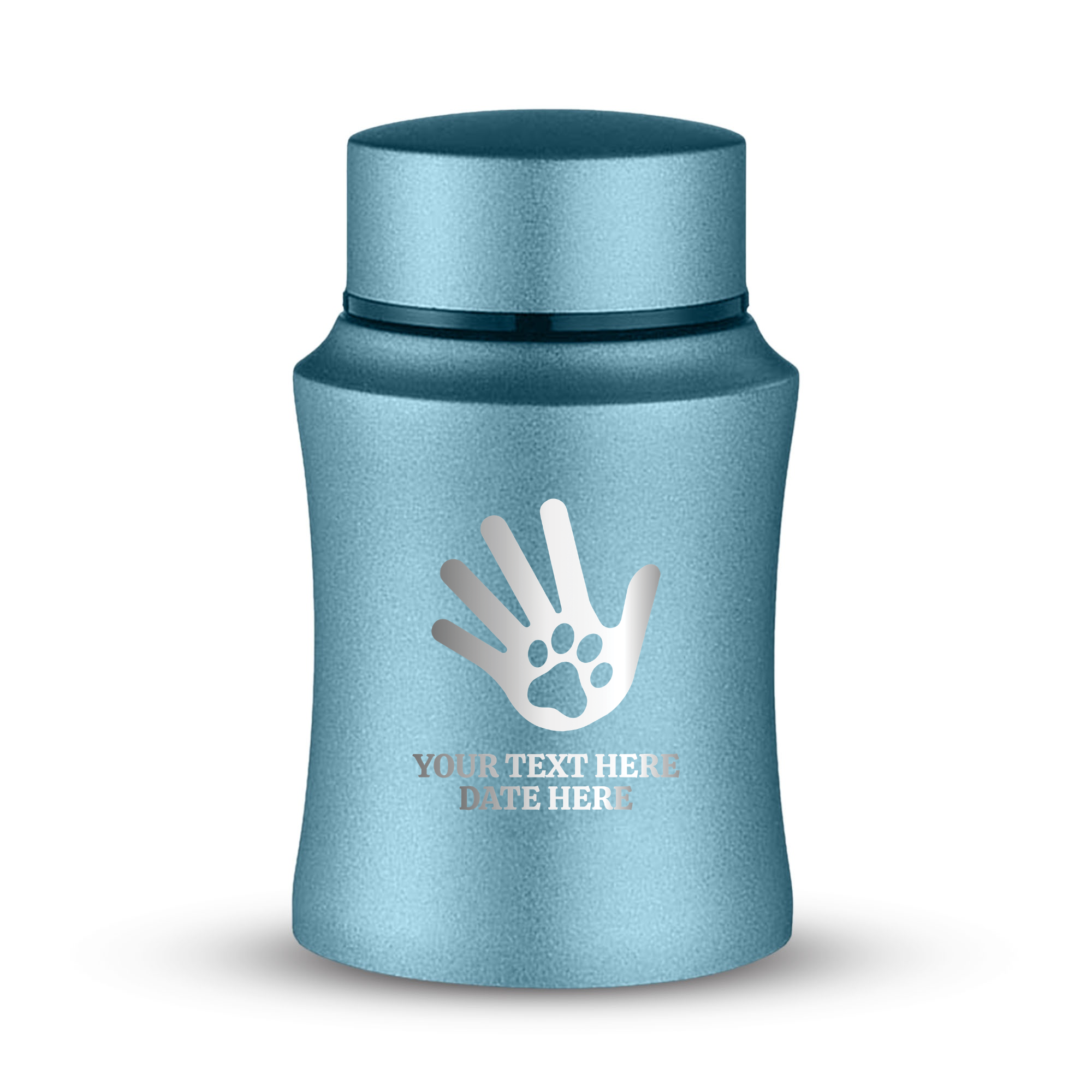 Prestige Pet Cremation Urn – Powder Coated Stainless Steel – 10 lb Capacity | Human Bestfriend