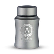 Custom Small Pet Urn for Small Dogs - Laser Engraved - Fit up to 10lbs - Powder Coated Stainless Steel Urn