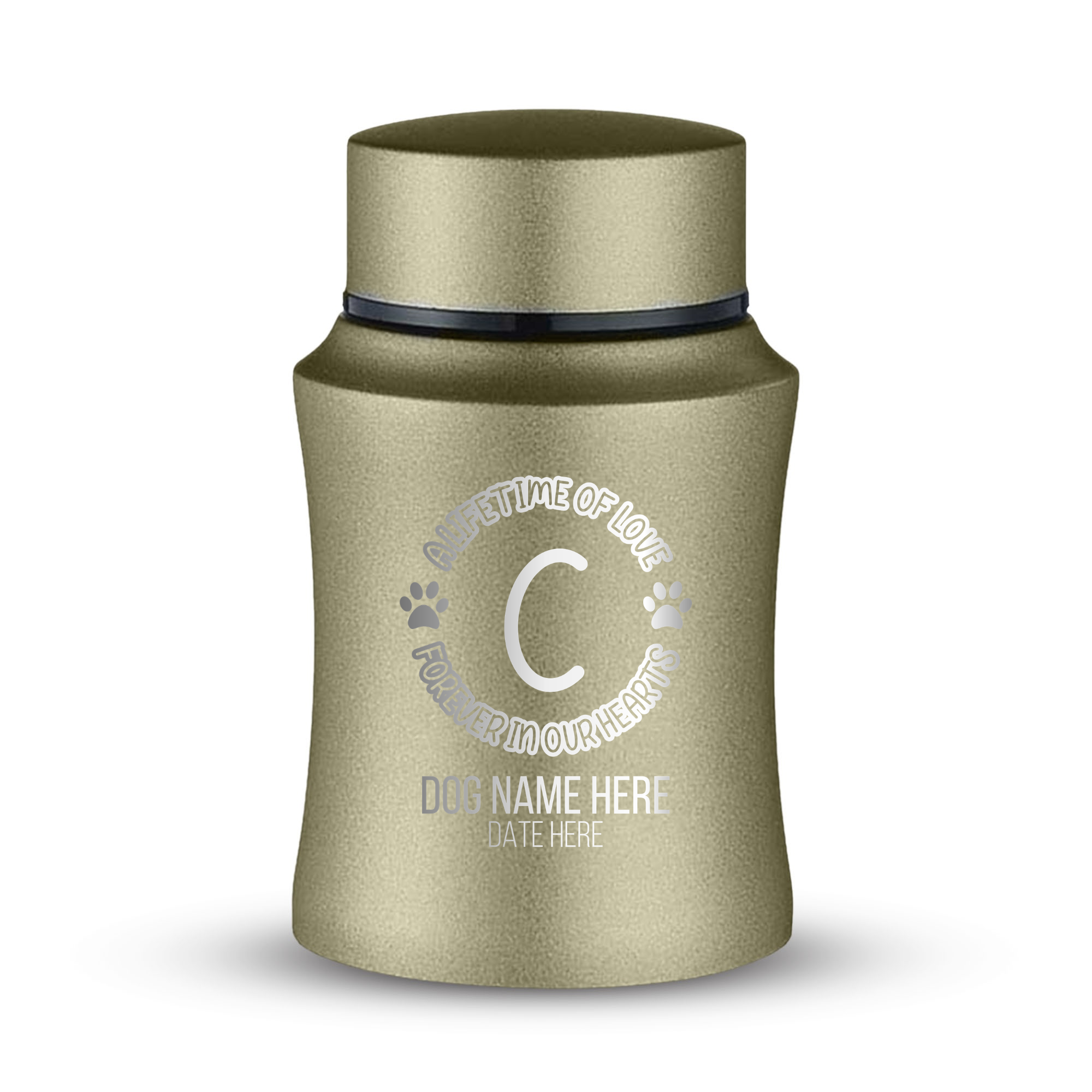Prestige Pet Cremation Urn – Powder Coated Stainless Steel – 10 lb Capacity | Forever Collection