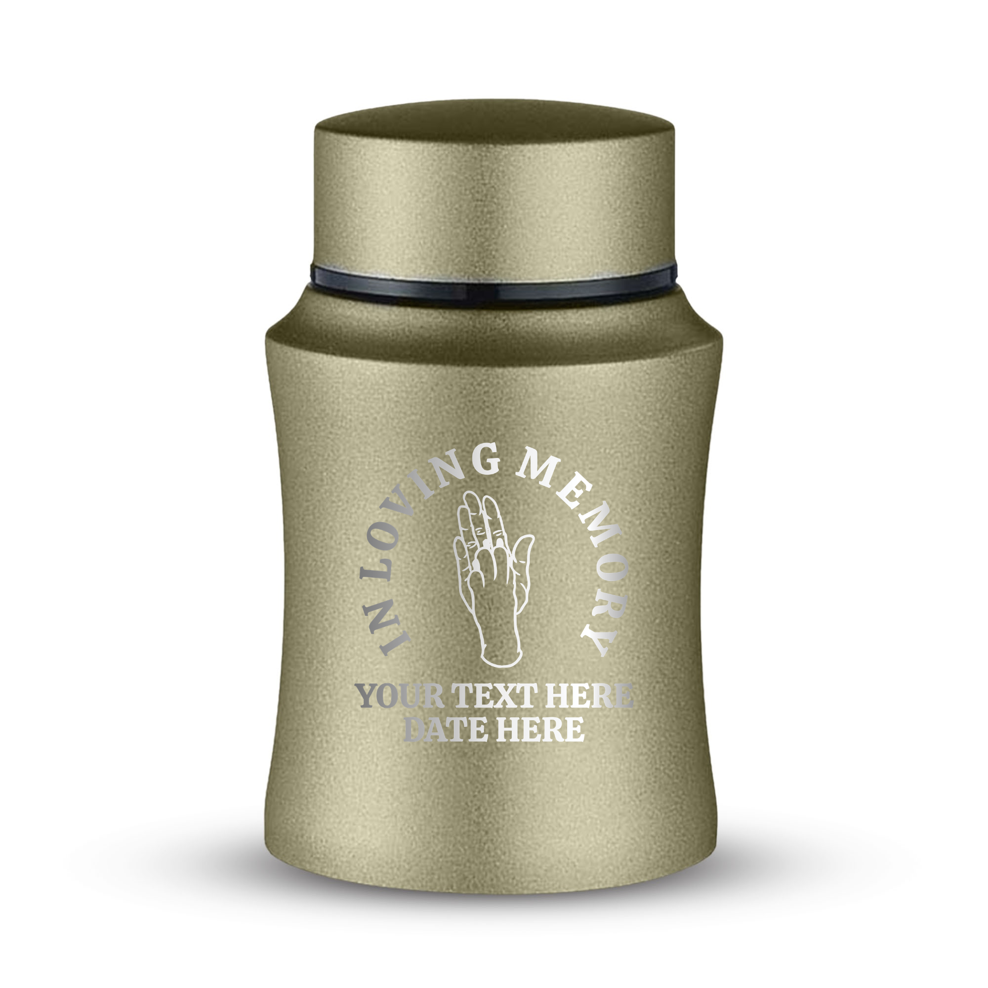 Prestige Pet Cremation Urn – Powder Coated Stainless Steel – 10 lb Capacity | Human Bestfriend