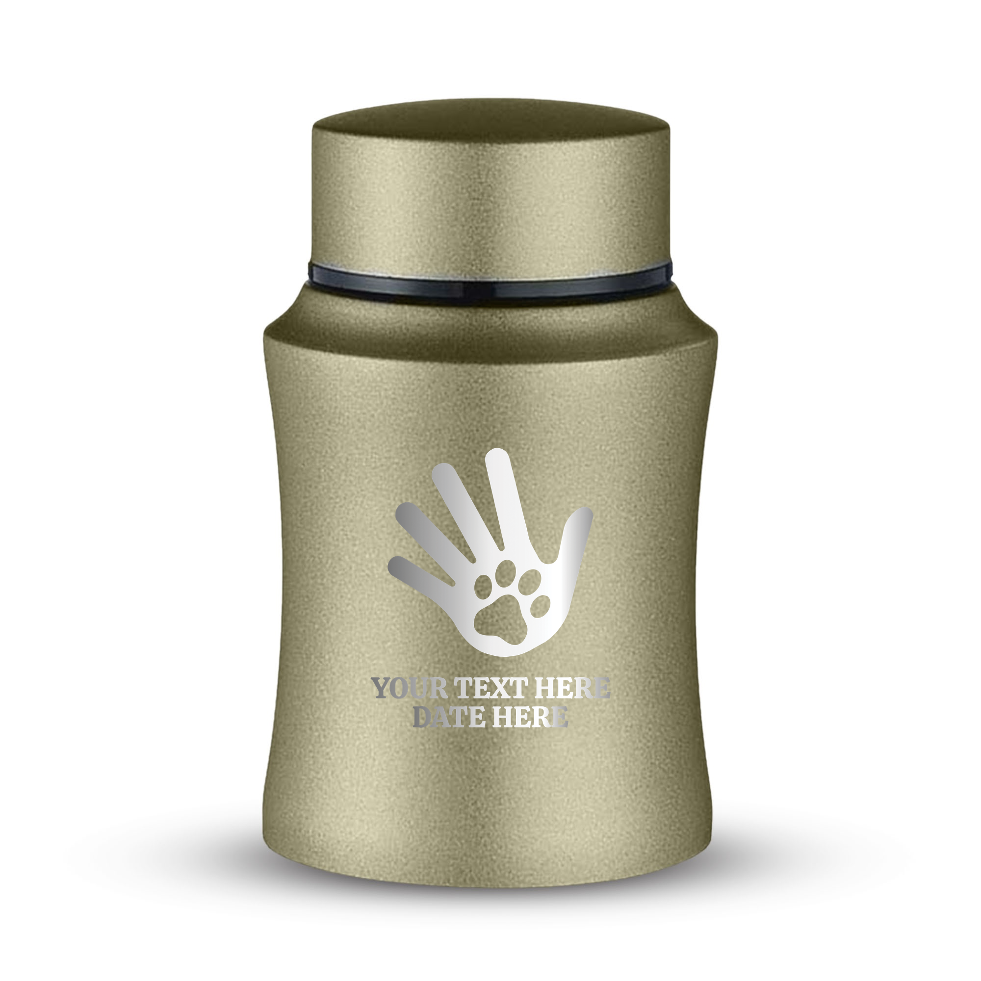 Prestige Pet Cremation Urn – Powder Coated Stainless Steel – 10 lb Capacity | Human Bestfriend