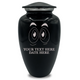 Splendor Human Cremation Urn – 200 Cubic Inch Capacity – Metal | Funny Eyes