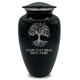 Splendor Human Cremation Urn – 200 Cubic Inch Capacity – Metal | Tree of Life