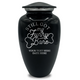 Splendor Human Cremation Urn – 200 Cubic Inch Capacity – Metal | Funny Memorial