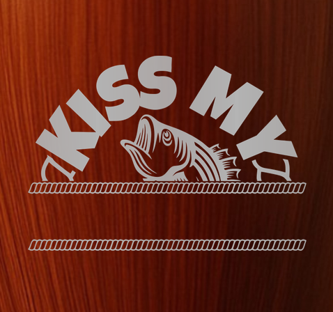 Human Cremation Urn - 200 Cubic Inch - Ingrained Wood Style Finish | Bass Fishing Humor