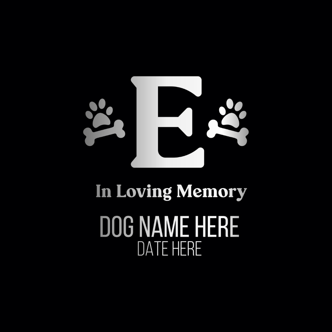 Personalized Custom Dog Urn Engraved Dog Name and Date - Stainless Steel cremation urns for dogs ashes with Airtight Closure | Dog Bone and Paw