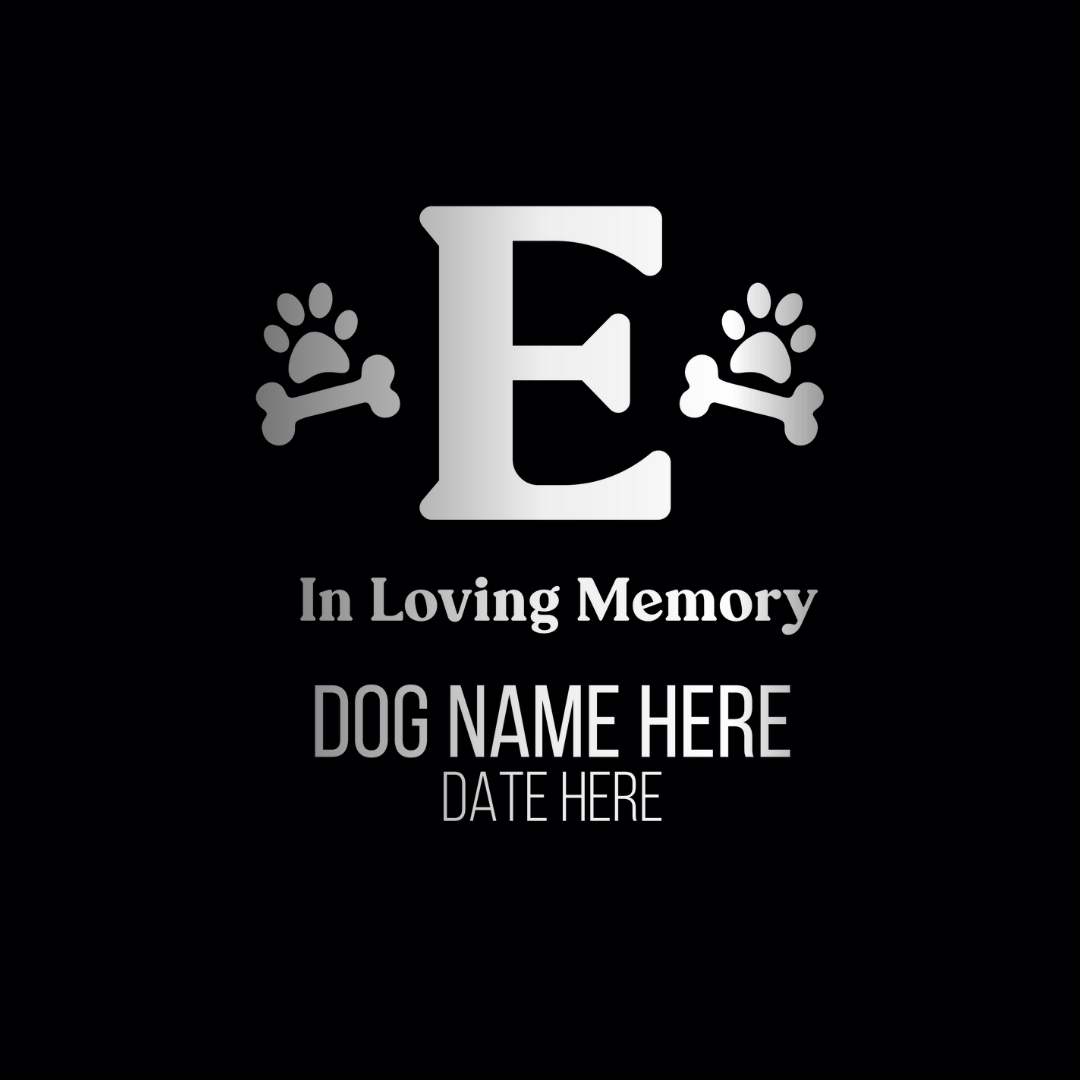 Personalized Custom Dog Urn Engraved Dog Name and Date - Stainless Steel Large cremation urns for dogs ashes with Airtight Closure | up to 150 lbs capacity | Dog Bone and Paw