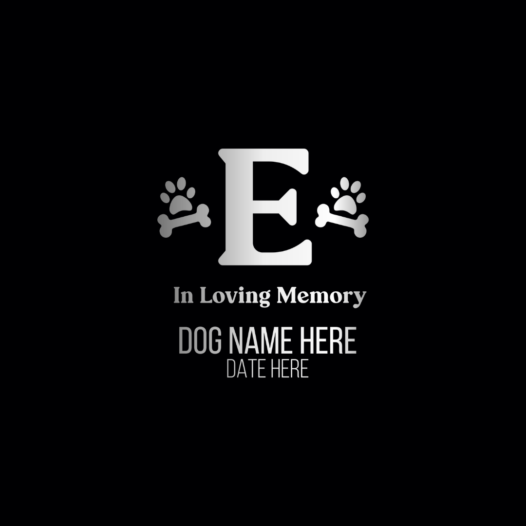 Personalized Custom Dog Urn Engraved Dog Name and Date - Stainless Steel cremation urns for dogs ashes with Airtight Closure | Dog Bone and Paw