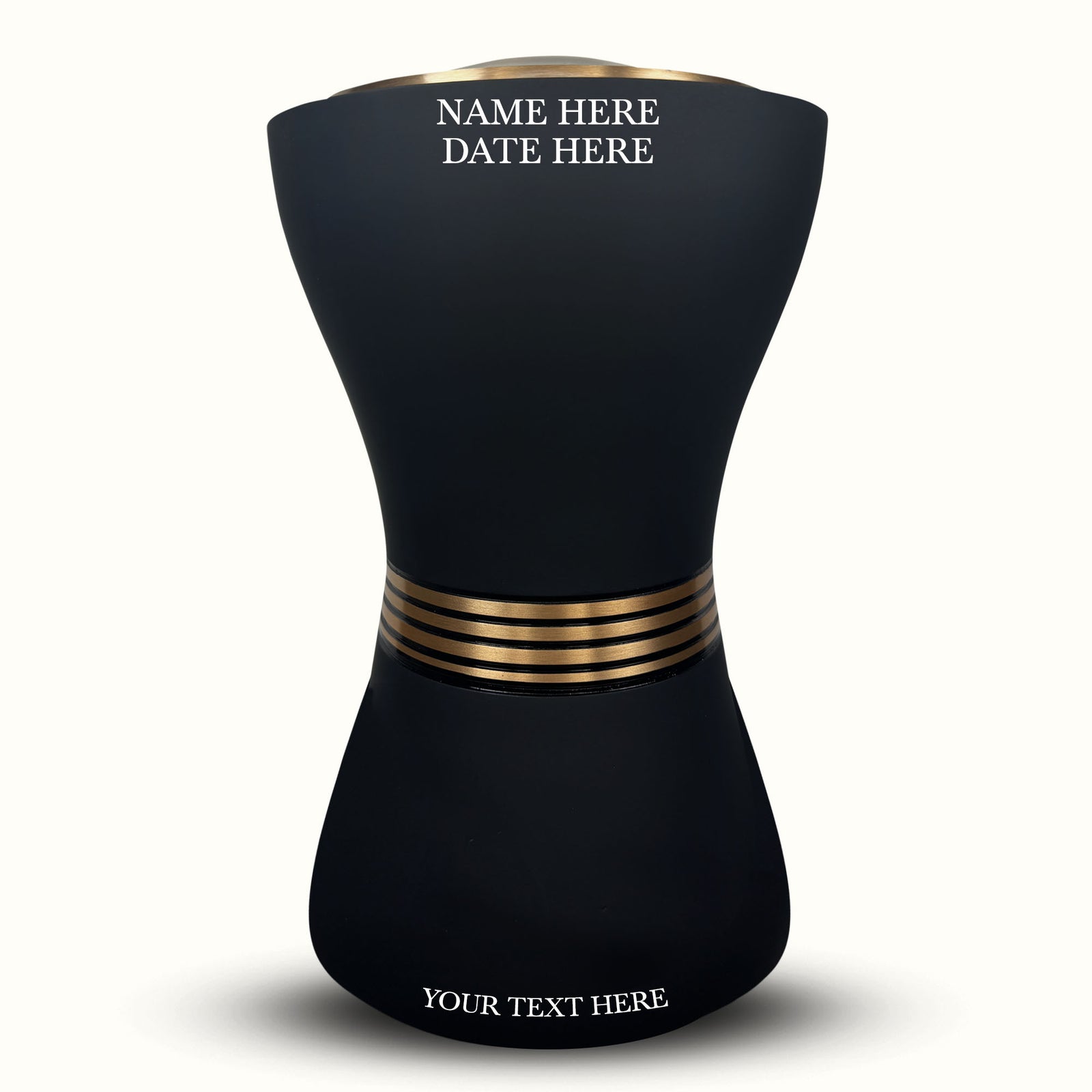 Custom Aluminum Human Urn - Eternal Collection - Matte Painted Finish - 200 Cubic Inch
