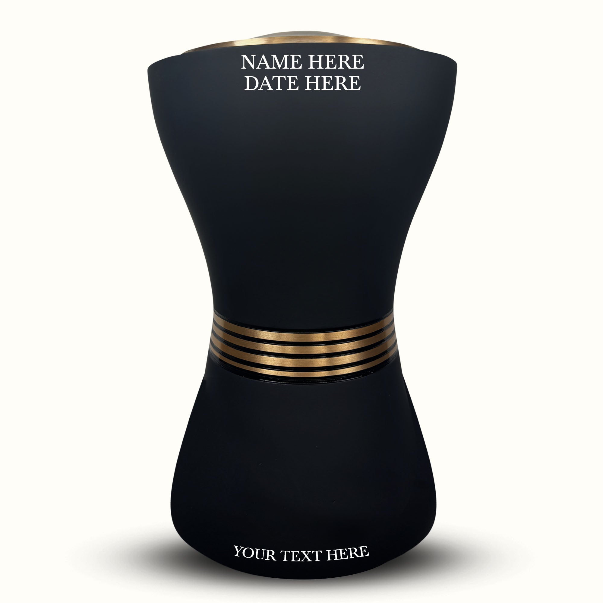 Custom Adult Cremation Urn for Human Ashes - Eternal Collection - Laser Engraved Memorial Urn - Matte Painted Finish - 200 Cubic Inch