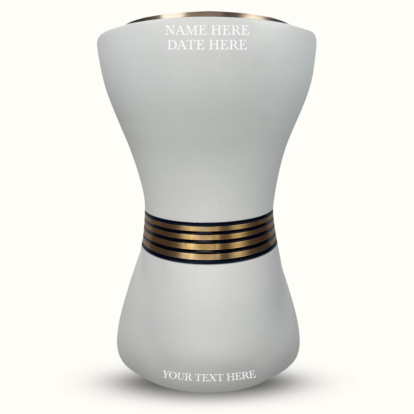 Custom Aluminum Human Urn - Eternal Collection - Matte Painted Finish - 200 Cubic Inch