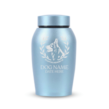 Powder Blue / German Shepperd