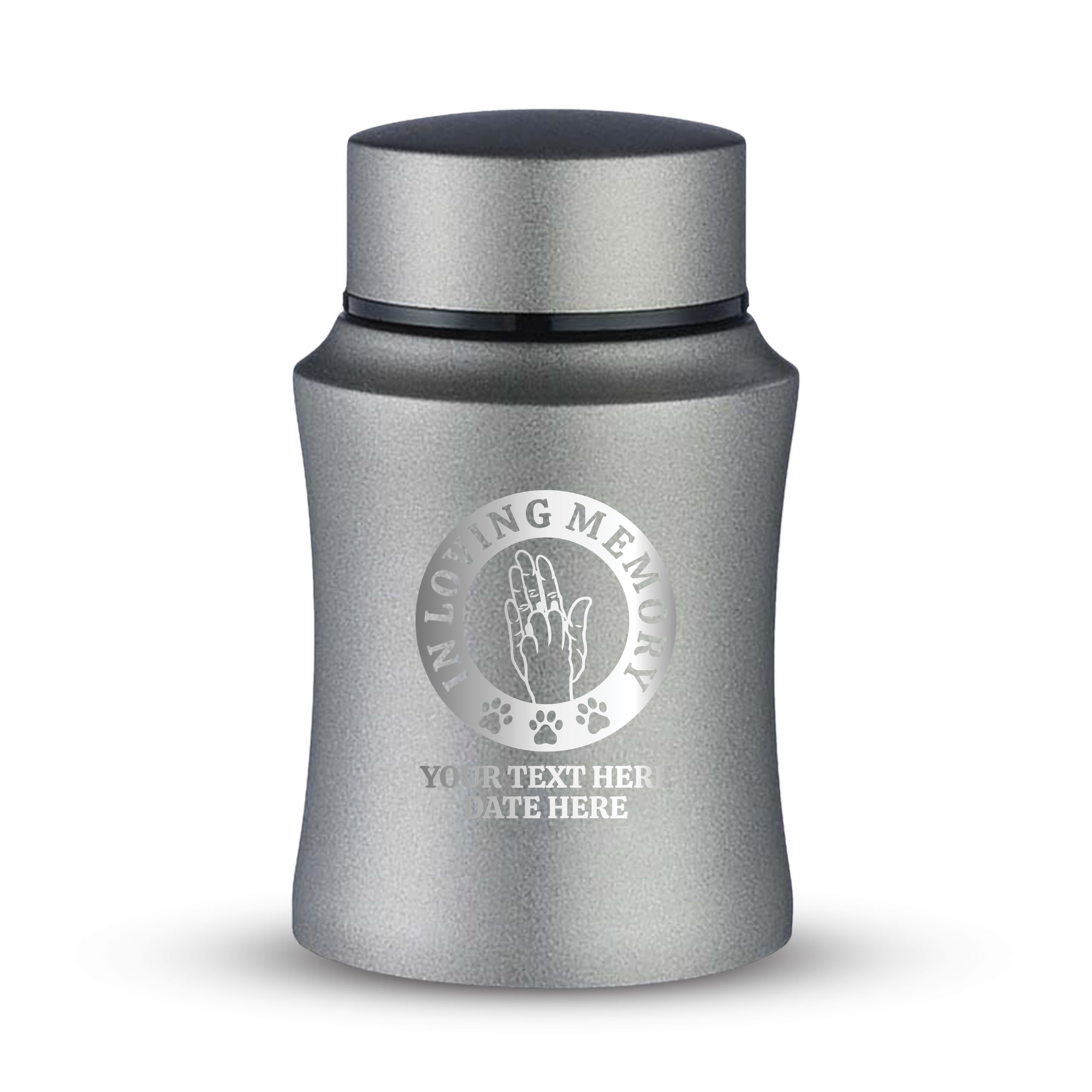 Prestige Pet Cremation Urn – Powder Coated Stainless Steel – 10 lb Capacity | Human Bestfriend