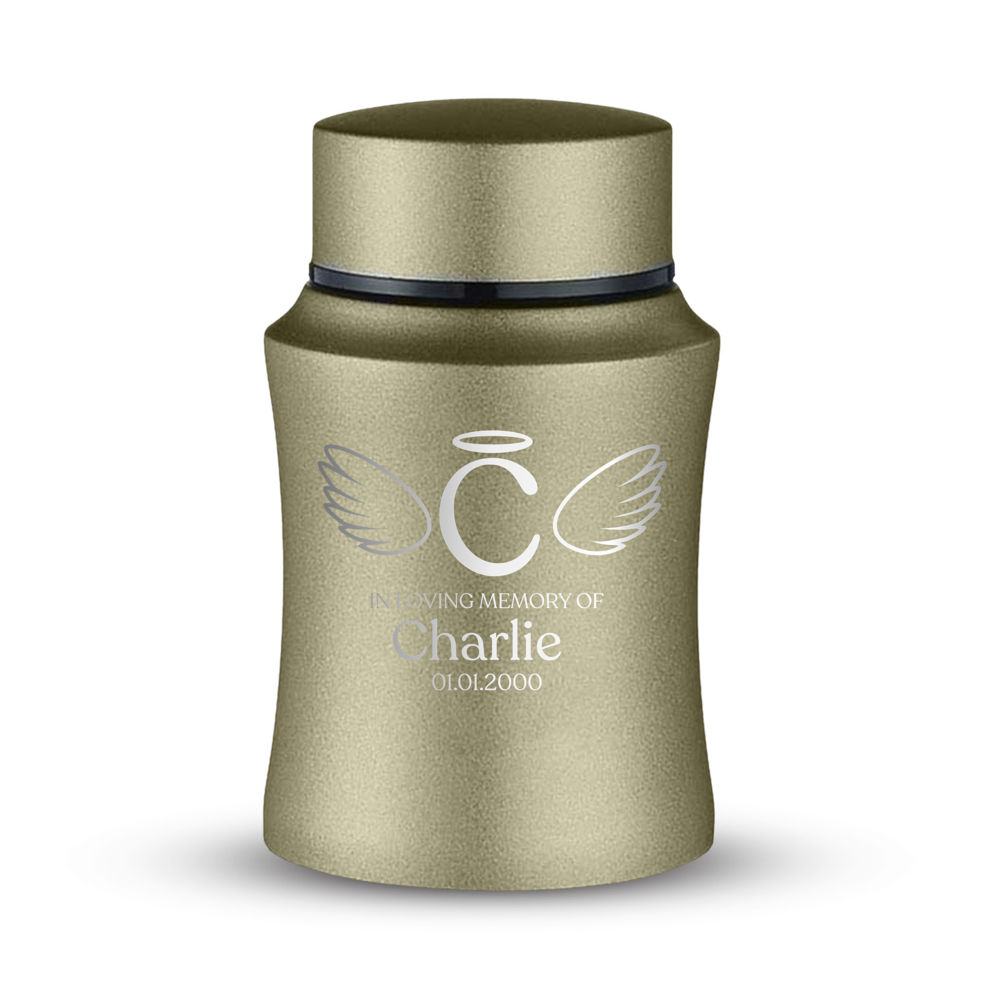 Prestige Cat Cremation Urn – Powder Coated Stainless Steel – 10 lb Capacity | Cat Memorial