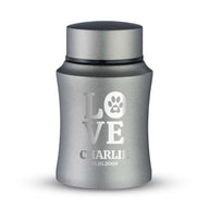 Gray / Love Print