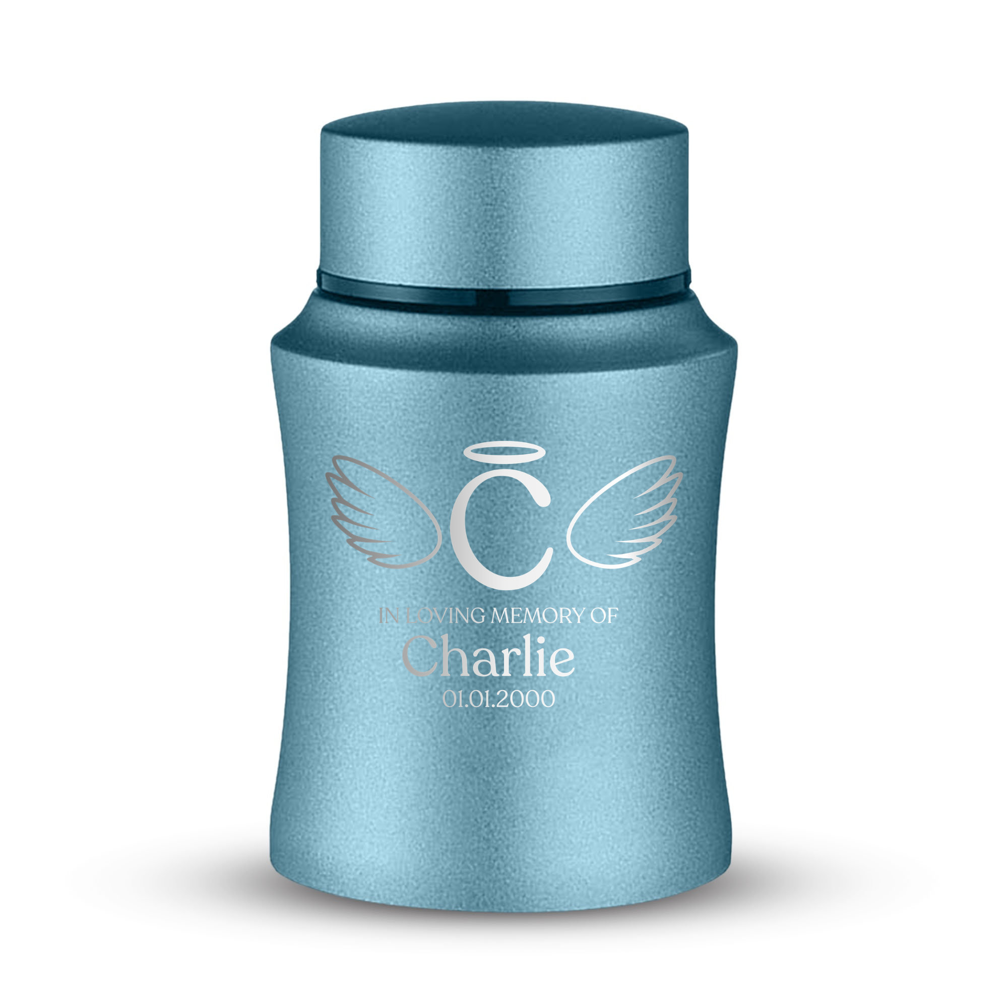 Prestige Cat Cremation Urn – Powder Coated Stainless Steel – 10 lb Capacity | Cat Memorial