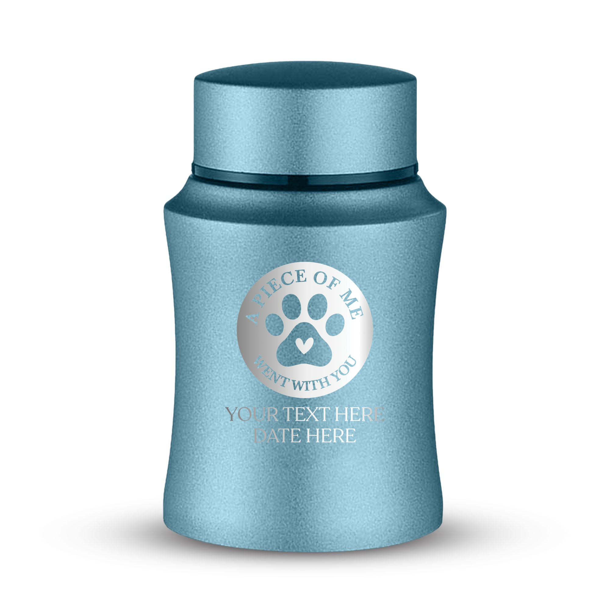 Prestige Cat Cremation Urn – Powder Coated Stainless Steel – 10 lb Capacity | Classic Cat Memorial