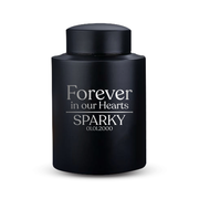 Horizon Dog Cremation Urn – Black Stainless Steel – 50 Cubic Inch | Memorial Theme