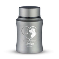 Gray / Initial in Heart