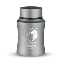 Gray / Initial in Heart