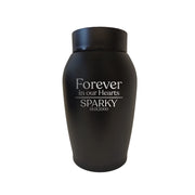 Custom Stainless Steel Cat Urn - Stainless Steel - Powder Coated Finish - 25 Cubic Inch