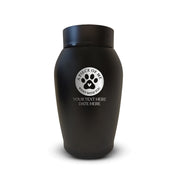 Custom Stainless Steel Cat Urn - Stainless Steel - Powder Coated Finish - 25 Cubic Inch