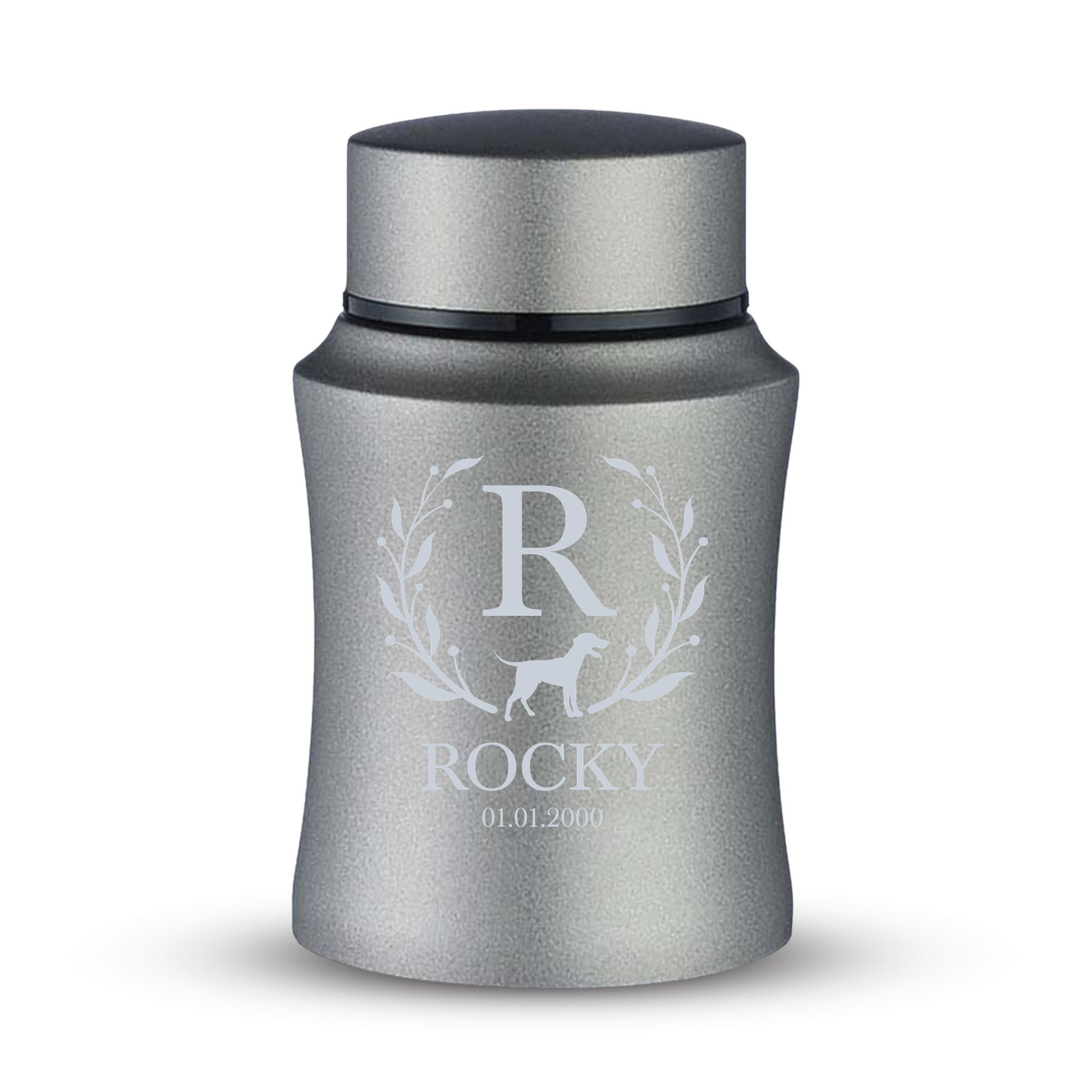 Prestige Pet Cremation Urn – Powder Coated Stainless Steel – 10 lb Capacity | Memories Collection