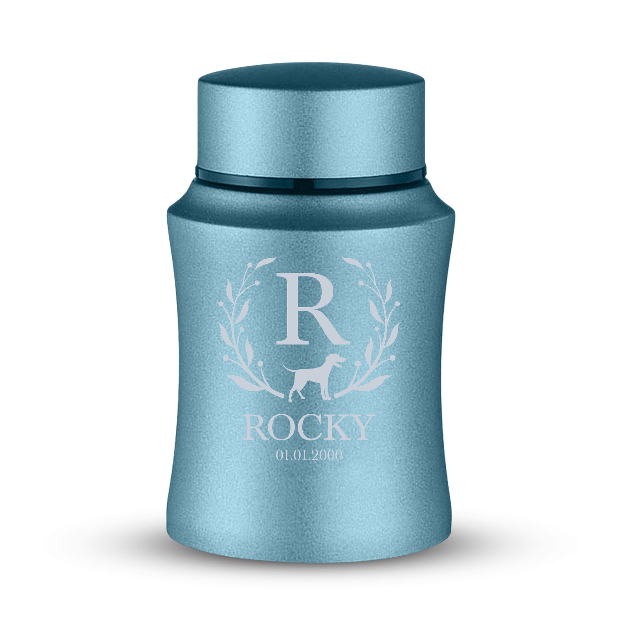 Prestige Pet Cremation Urn – Powder Coated Stainless Steel – 10 lb Capacity | Memories Collection