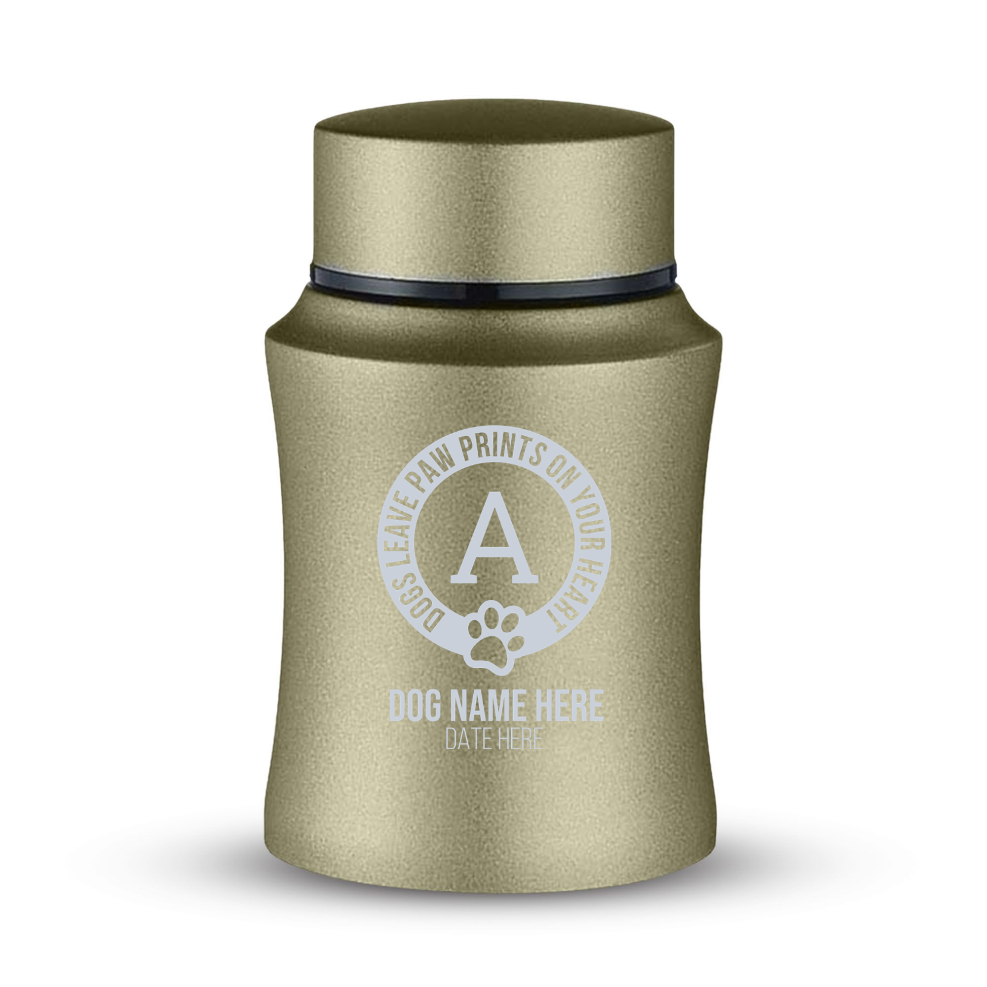 Prestige Pet Cremation Urn – Powder Coated Stainless Steel – 10 lb Capacity | Memories Collection