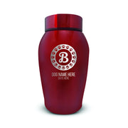 Custom Pet Urn for Dogs - Laser Engraved Stainless Steel Urn - Up to 50lbs of Ashes