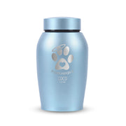 Custom Pet Urn for Dogs - Laser Engraved Stainless Steel Urn - Up to 50lbs of Ashes